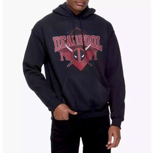 Men’s Deadpool 1991 Wade Wilson Merc with a Mouth Marvel Hoodie Sweatshirt